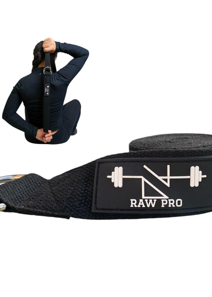 Yoga Stretching Strap with D-Ring 183cm