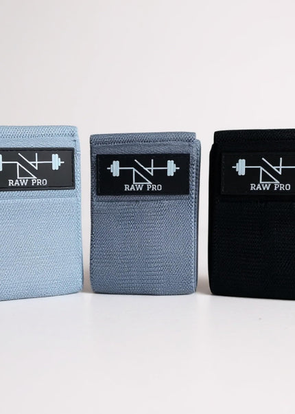 Fabric Booty Bands Set of 3 with Fabric Carry Bag
