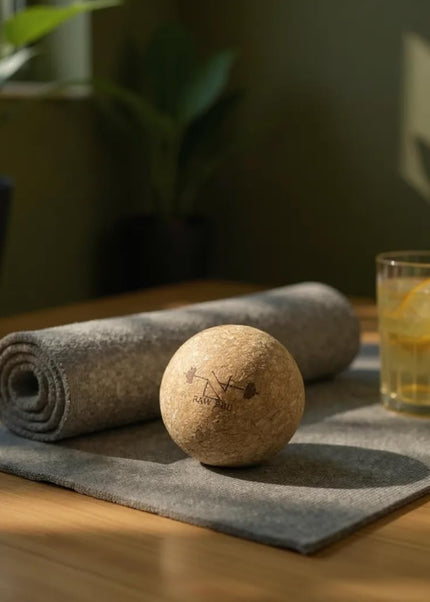 Cork Massage Balls Set of 2 7cm