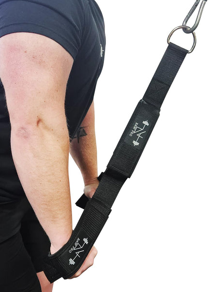 Tricep/Bicep Rope Cable Attachment - Double Loop Design