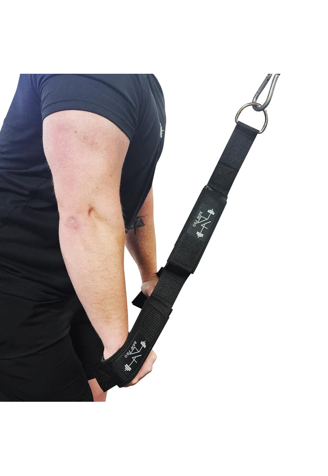 Tricep/Bicep Rope Cable Attachment - Double Loop Design