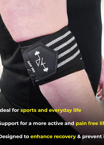Elbow Compression Wraps Pair