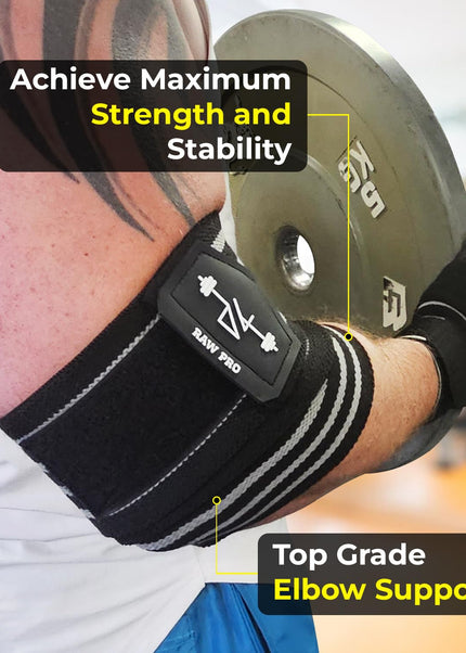 Elbow Compression Wraps Pair