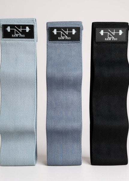 Fabric Booty Bands Set of 3 with Fabric Carry Bag