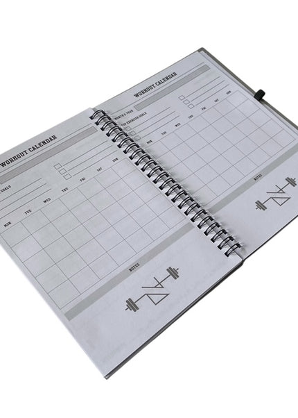 A5 Workout Journal & Pen – 6 Months of workouts