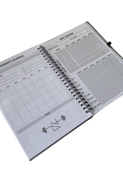 A5 Workout Journal & Pen – 6 Months of workouts