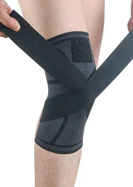 Knee Compression Sleeve with Velcro Strap