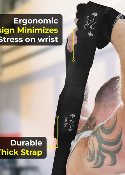 Tricep/Bicep Rope Cable Attachment - Double Loop Design