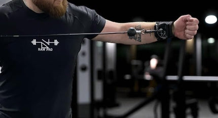 Pair Padded Wrist Cuffs with D-Ring and Carabiners