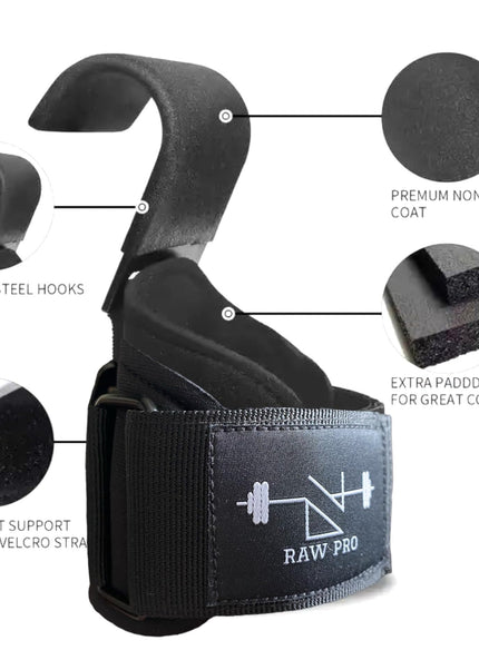 Weightlifting Hooks Pair