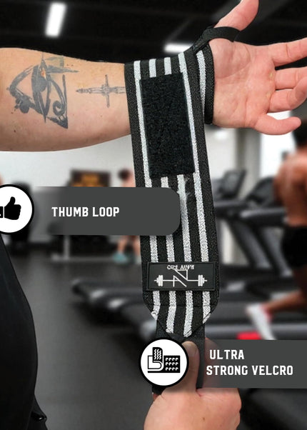 Thumb Loop Wrist Wraps Pair