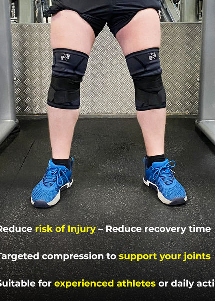 Knee Compression Sleeve with Velcro Strap