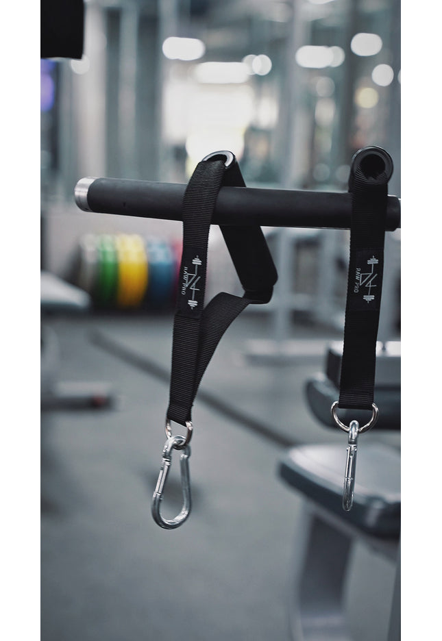 Tricep/Bicep Cable Machine Attachment with D-Ring