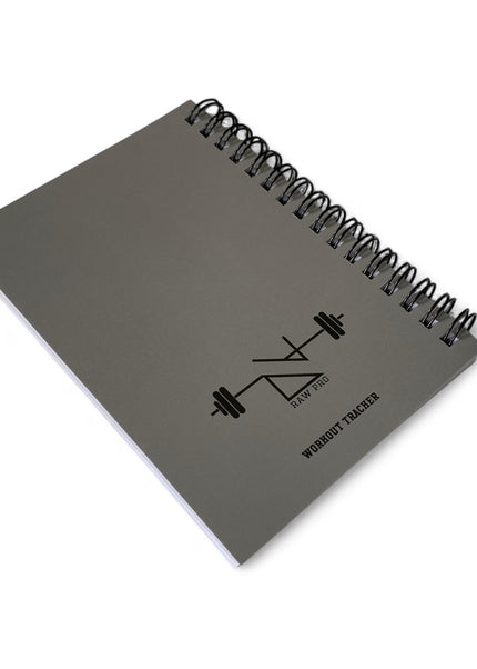 A6 Workout Tracker Notebook 130-Page Fitness Log