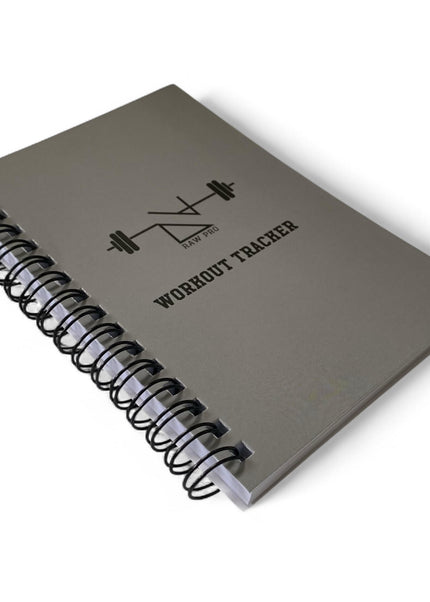 A6 Workout Tracker Notebook 130-Page Fitness Log