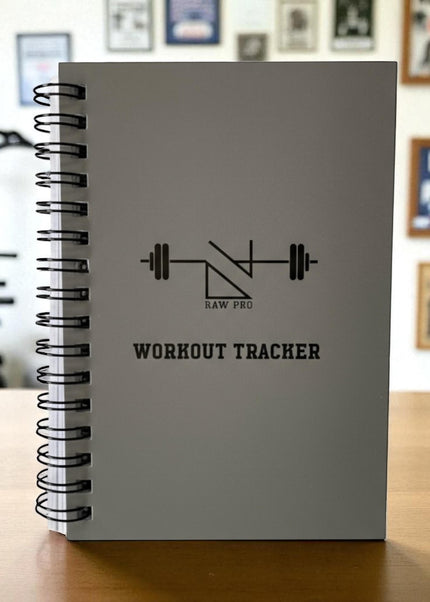 A6 Workout Tracker Notebook 130-Page Fitness Log
