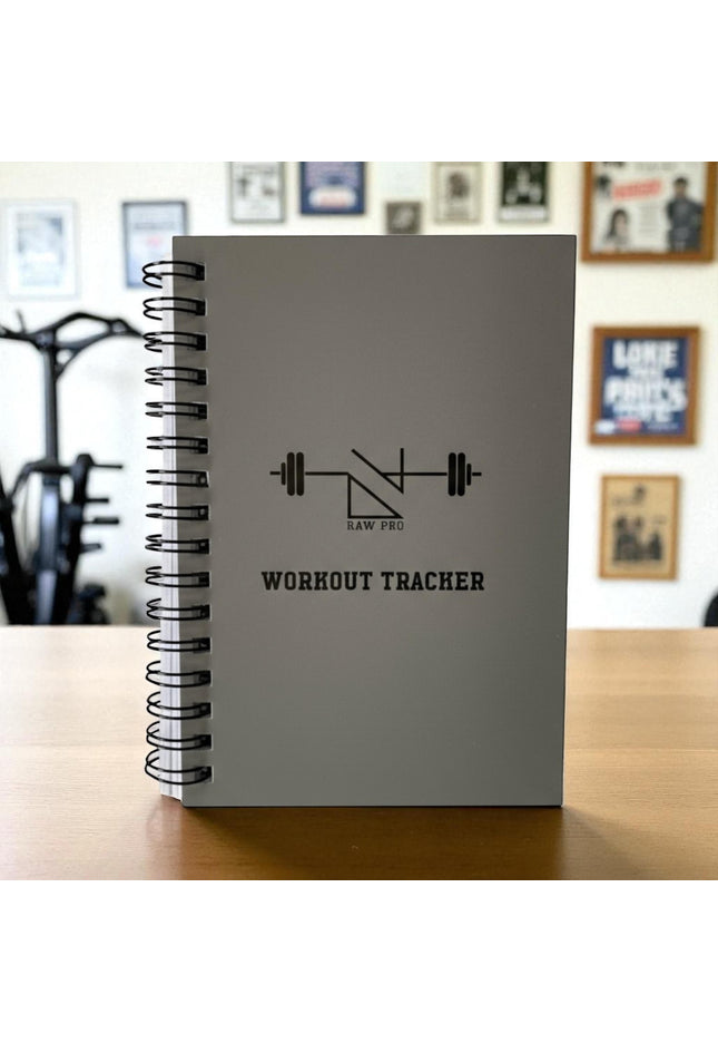 A6 Workout Tracker Notebook 130-Page Fitness Log