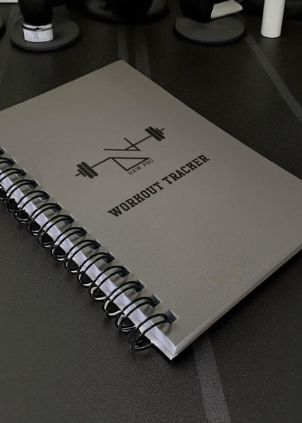 A6 Workout Tracker Notebook 130-Page Fitness Log